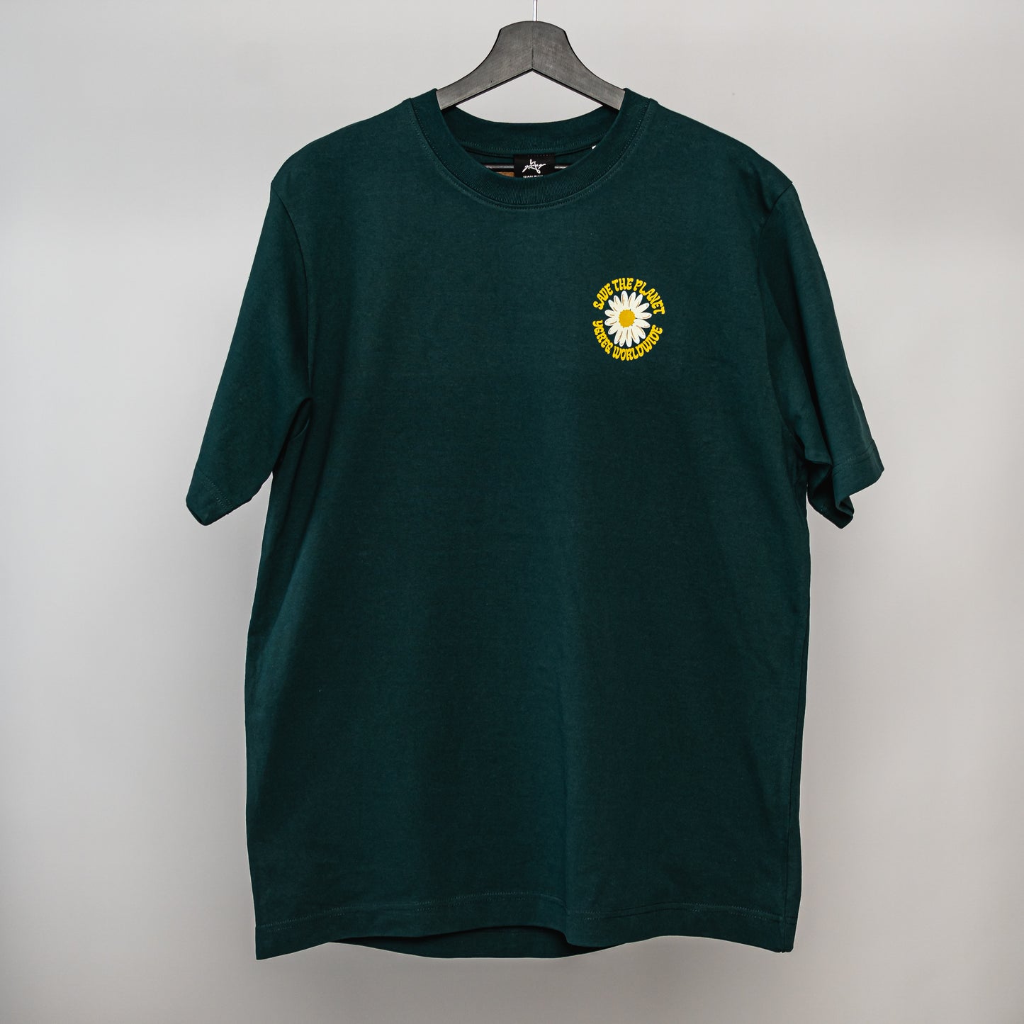 YGREG 'Save the planet' Green t-shirt