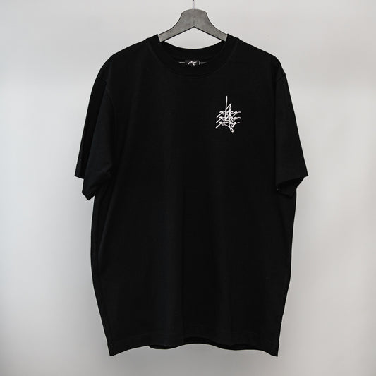 T-shirt YGREG 'Triple Logo' Black